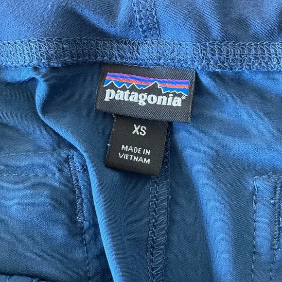 Patagonia Happy Hike Studio Pants Joggers Blue Outdoors Granola Women’s Sz XS - Picture 4 of 10